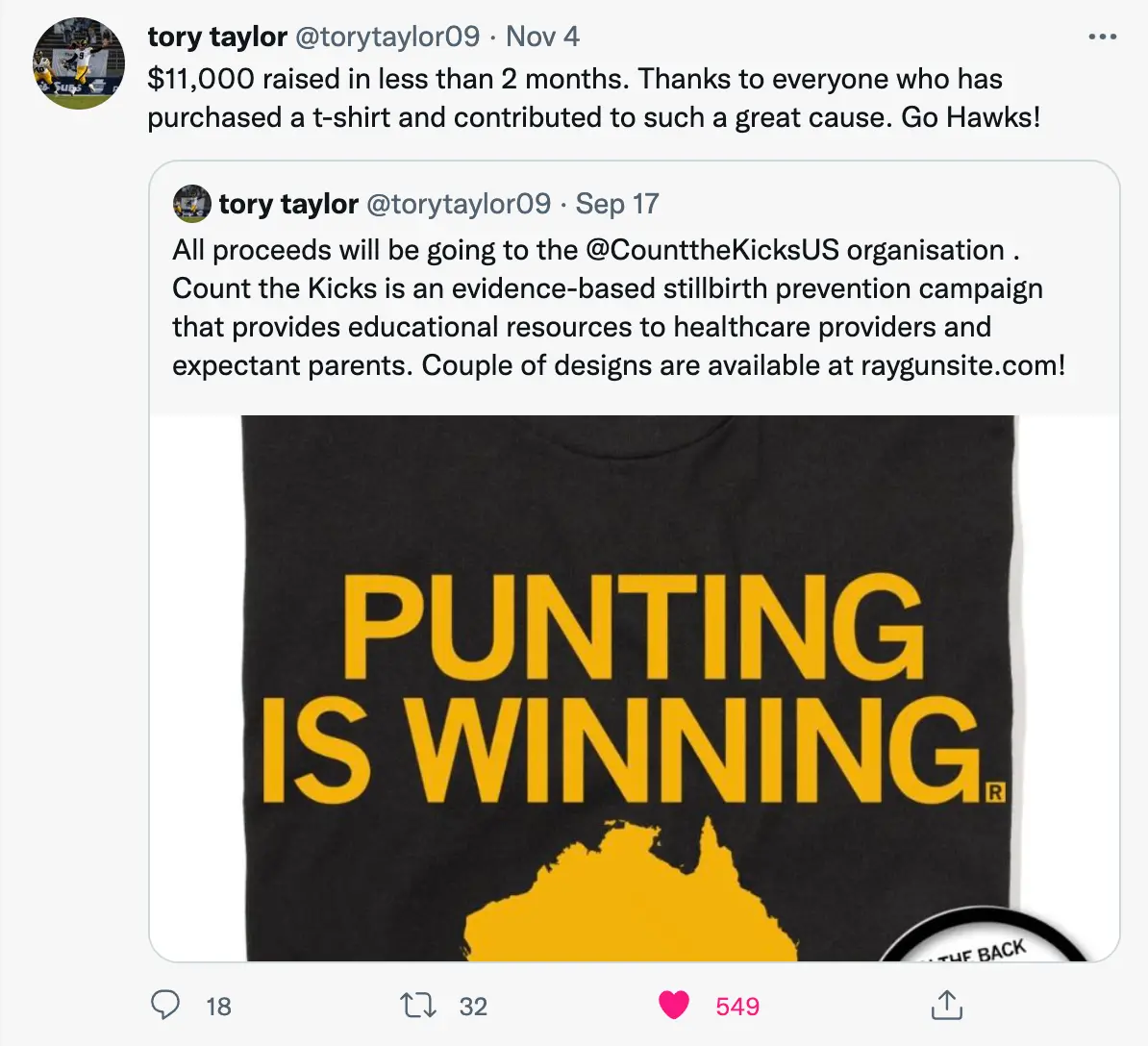 Punting Is Winning Gold 3