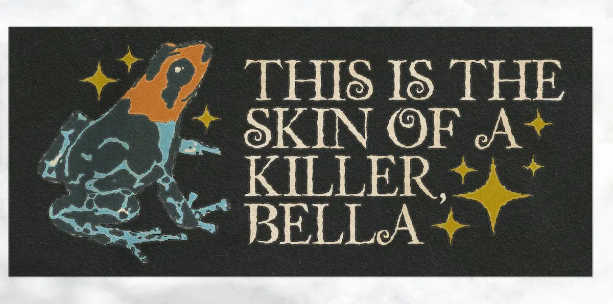 Cluster Funk Studio: Twilight Frog Bumper Sticker 1
