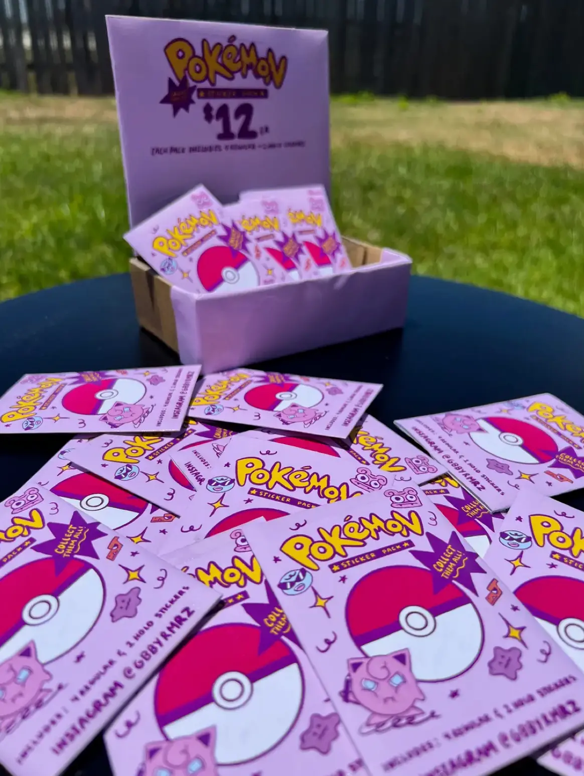 Art Of Gabby: Pokemon Card Sticker Packs 1