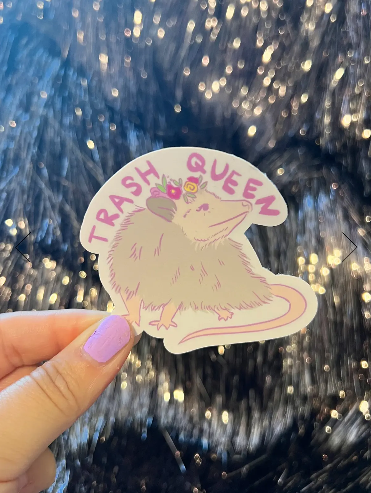 Art Of Gabby: Trash Queen Sticker 1