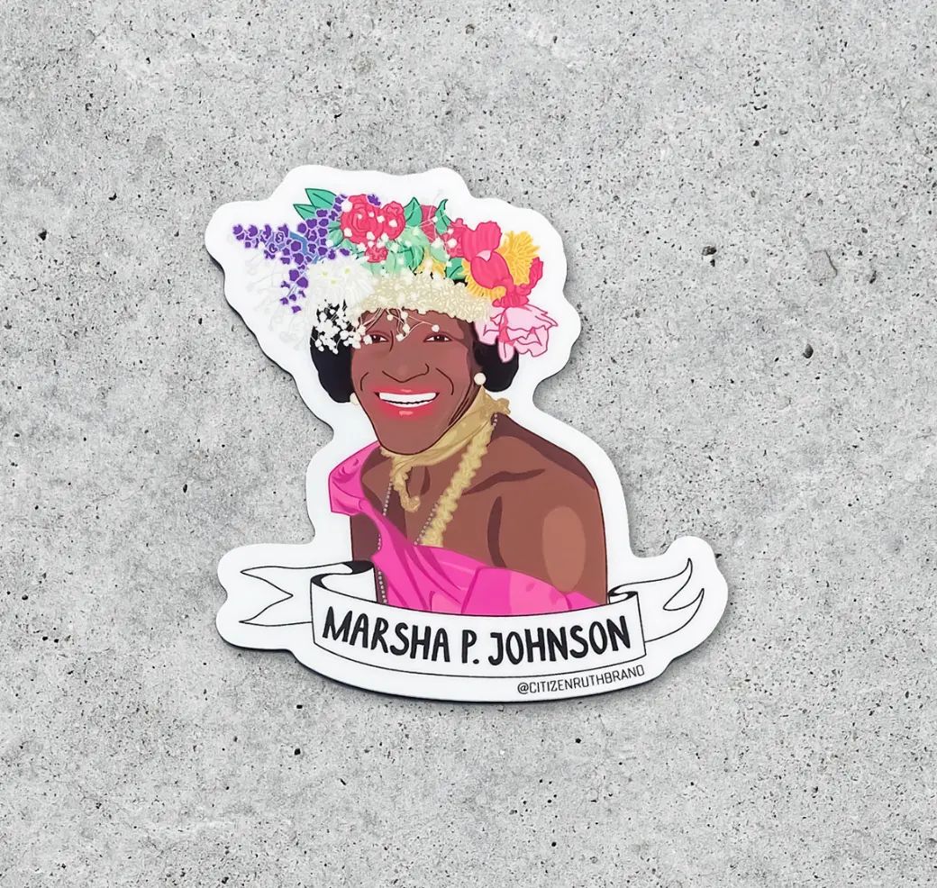 Citizen Ruth: Marsha P. Johnson Sticker 1