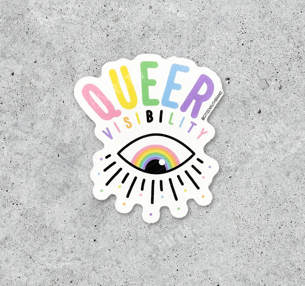 Citizen Ruth: Queer Visibility Sticker 1