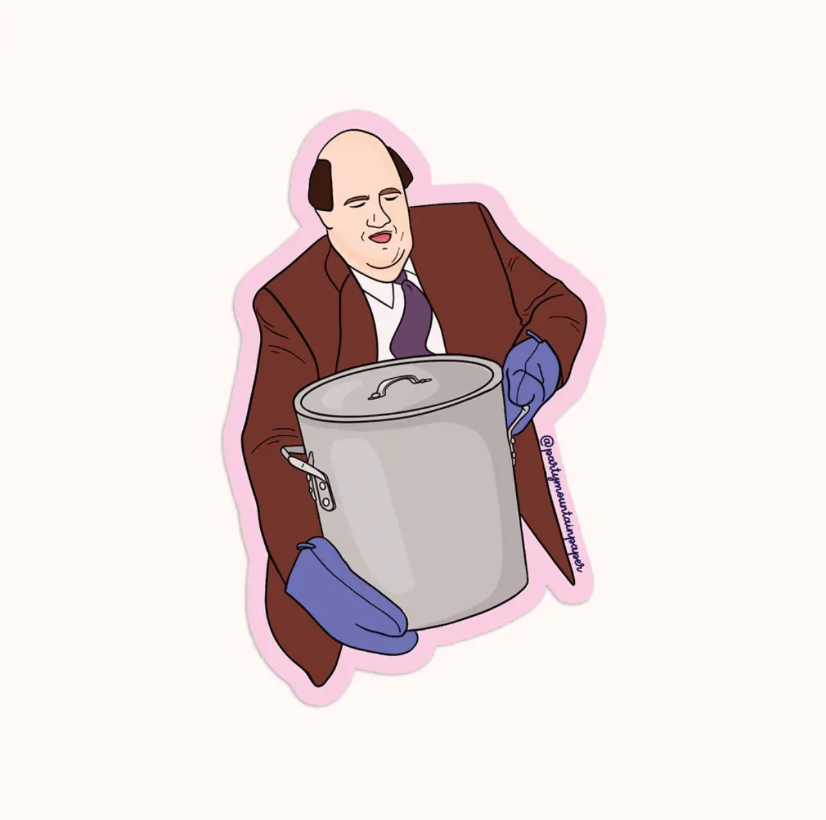 Party Mountain: Kevin Chili Sticker 1