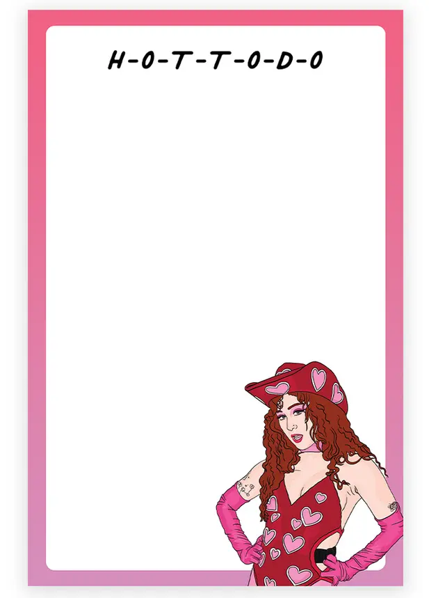 Sammy Gorin: Hot 2 Do Chappell Roan Notepad 1
