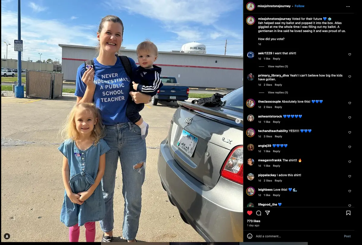 Never Underestimate A Public School Teacher Blue 4