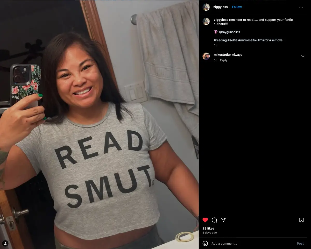 Read Smut Crop Top 2