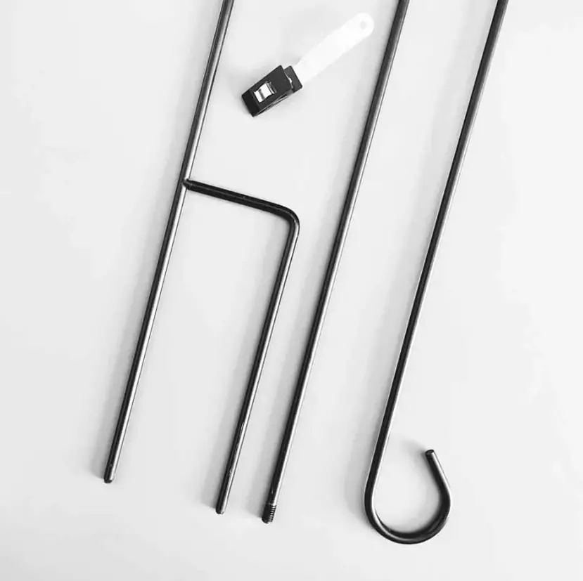 Flags For Good: Garden Flag Pole Set 1