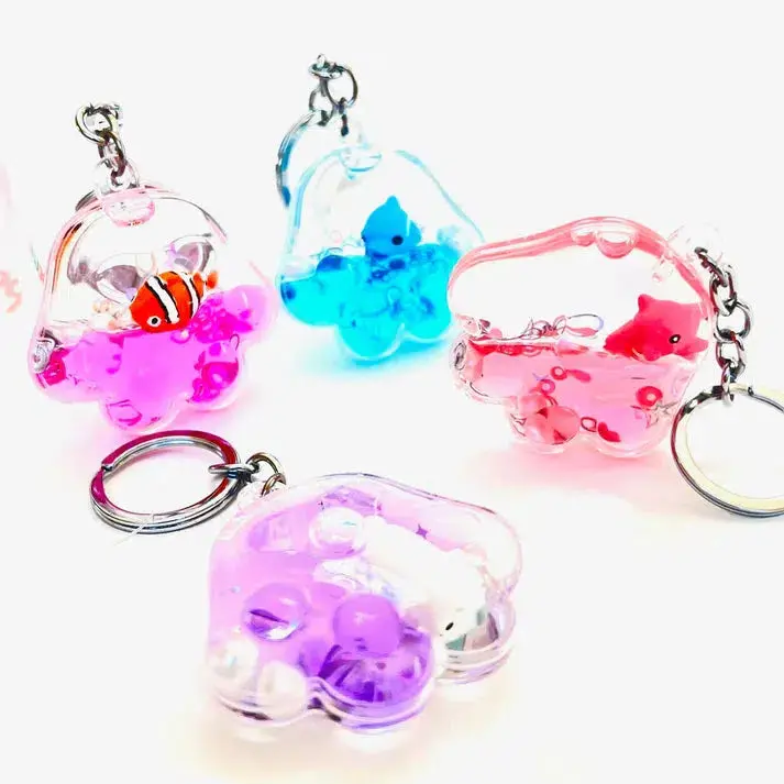 Sealife Jellyfish Floaty Keycharm 1