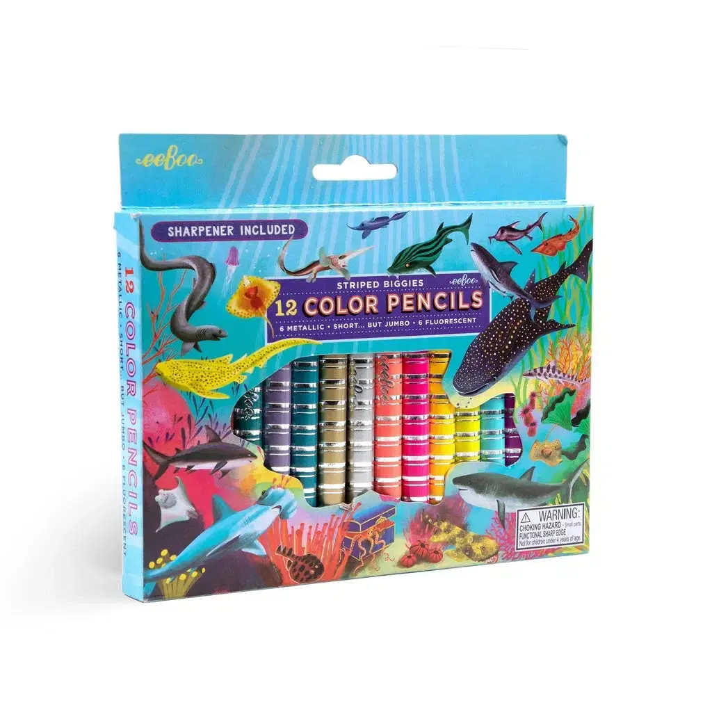 Sharks Color Pencil Bundles 1