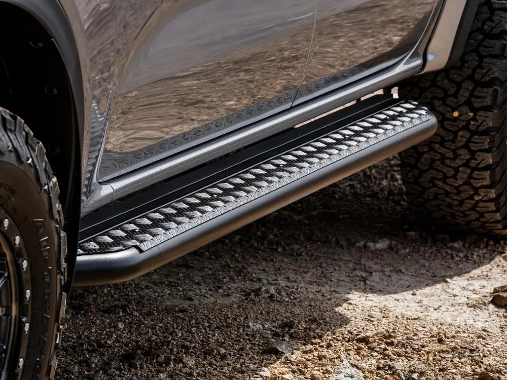 Piak Side Step (Can Use For Rails, Black) For Ford Everest (5/2022 On) 1