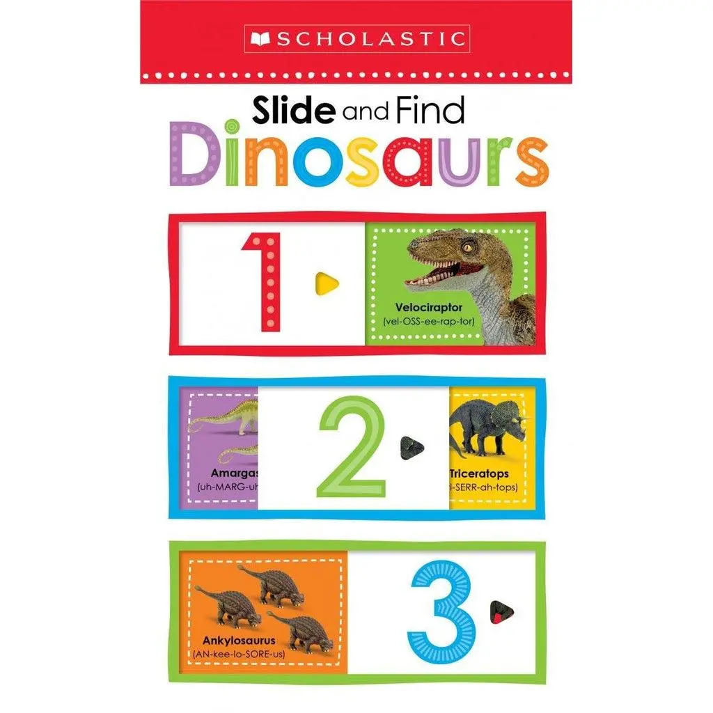 Slide And Find: Dinosaurs 1