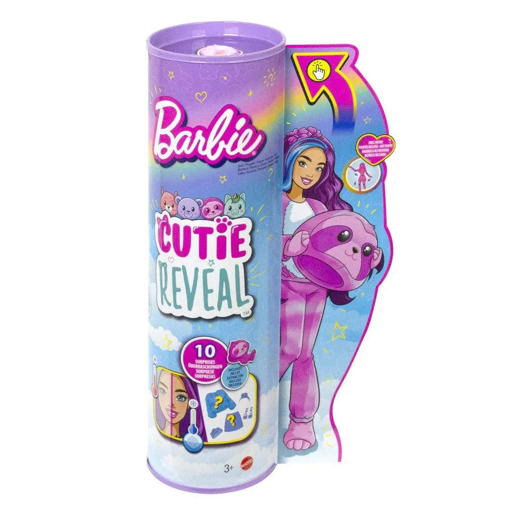 Sloth Cutie Reveal Barbie 1
