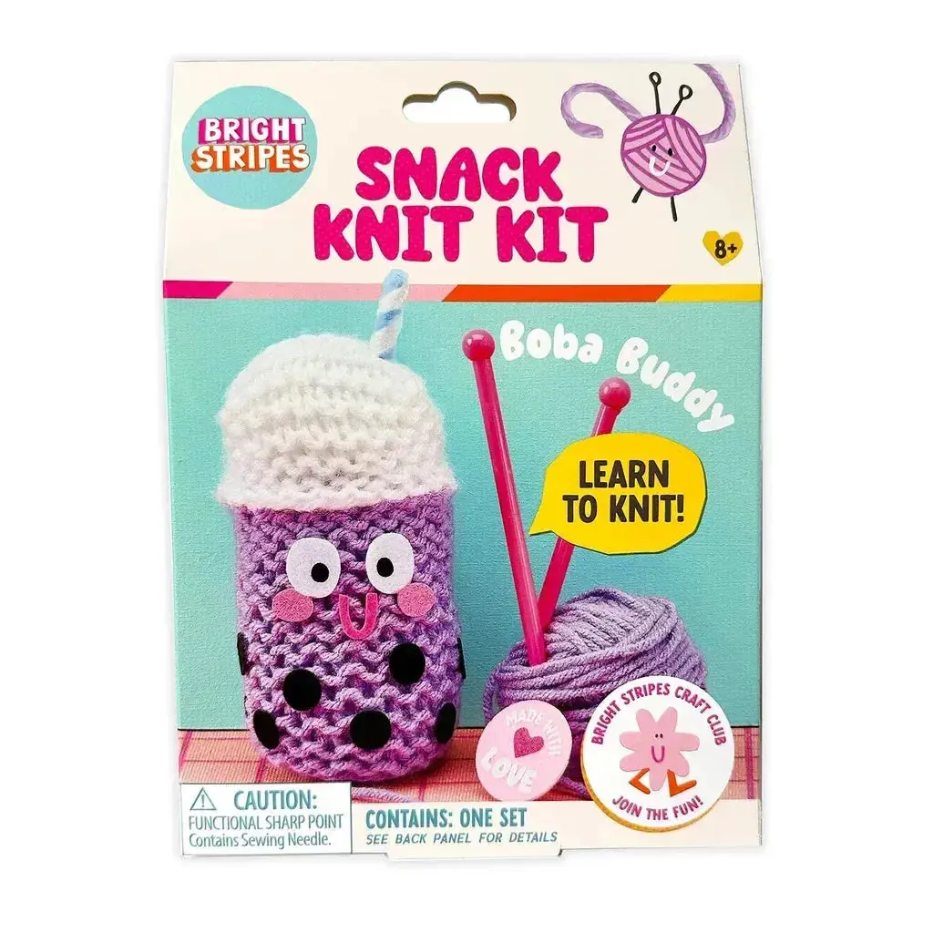 Snack Knit Boba Buddy 1