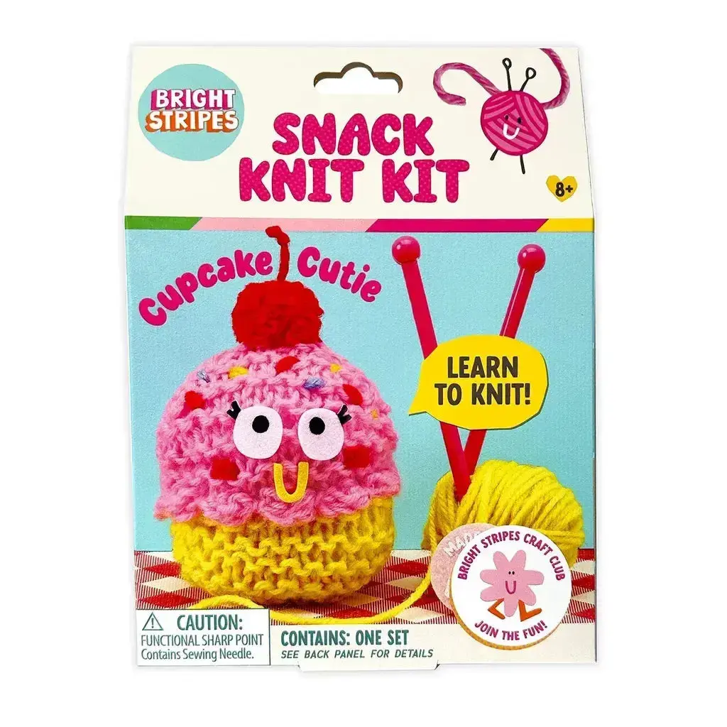 Snack Knit Cupcake Cutie 1