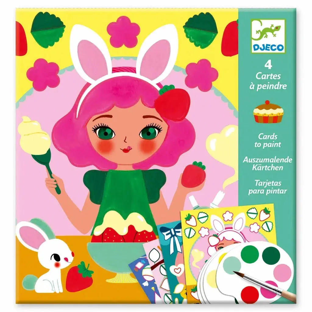 Snack Time Surprise Watercolor Set 1