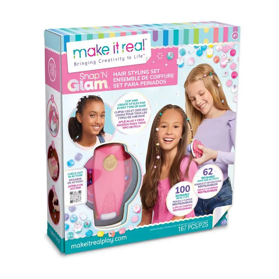 Snap N' Glam Hair Styling Set 1