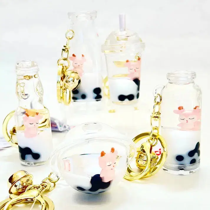 Snow Deer Floaty Keyring 1