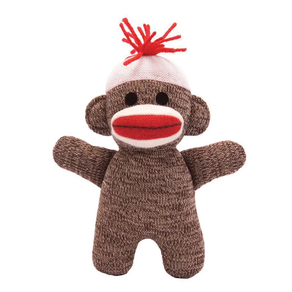 Sock Monkey Baby - Brown 1