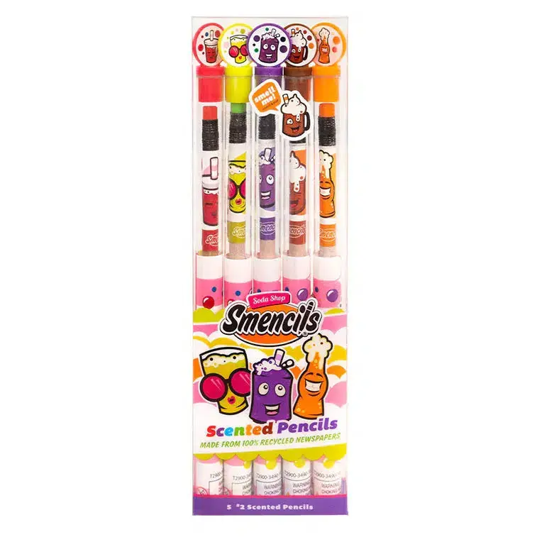 Soda Shop Smencils Set 5-Pack 1