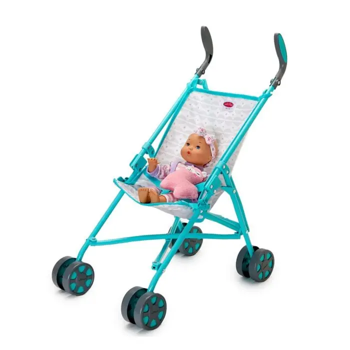Soft Grey Umbrella Stroller 1