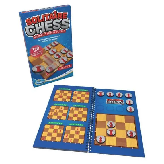 Solitaire Chess Magnetic Travel Puzzle 1
