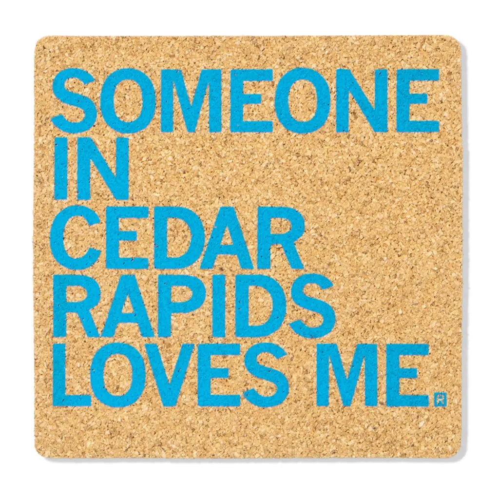 Someone Loves Me Cr Cork Coaster 1