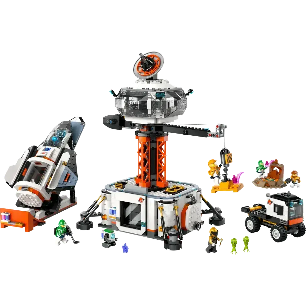 Space Base And Rocket Launchpad 1