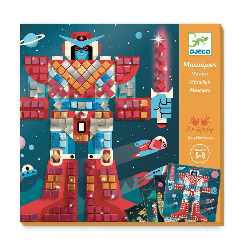Space Battle Sticker Mosaic 1
