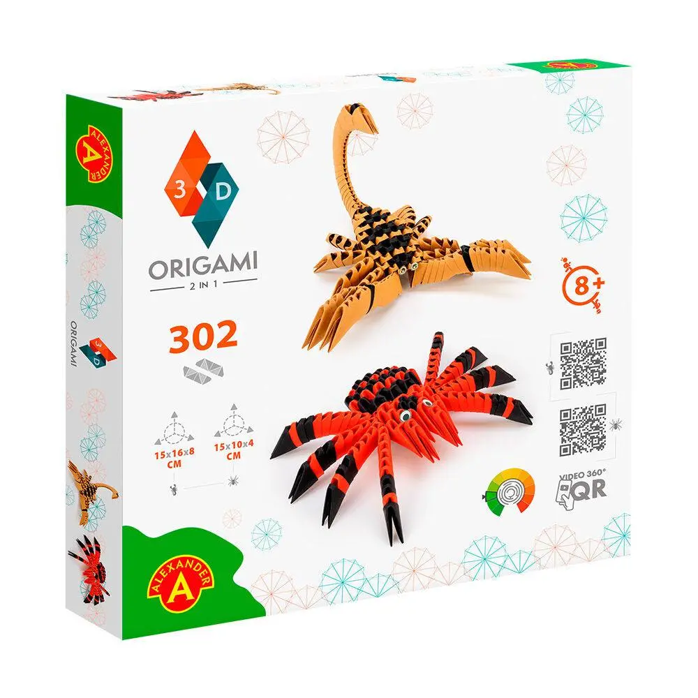 Spider And Scorpion 3D Origami 1