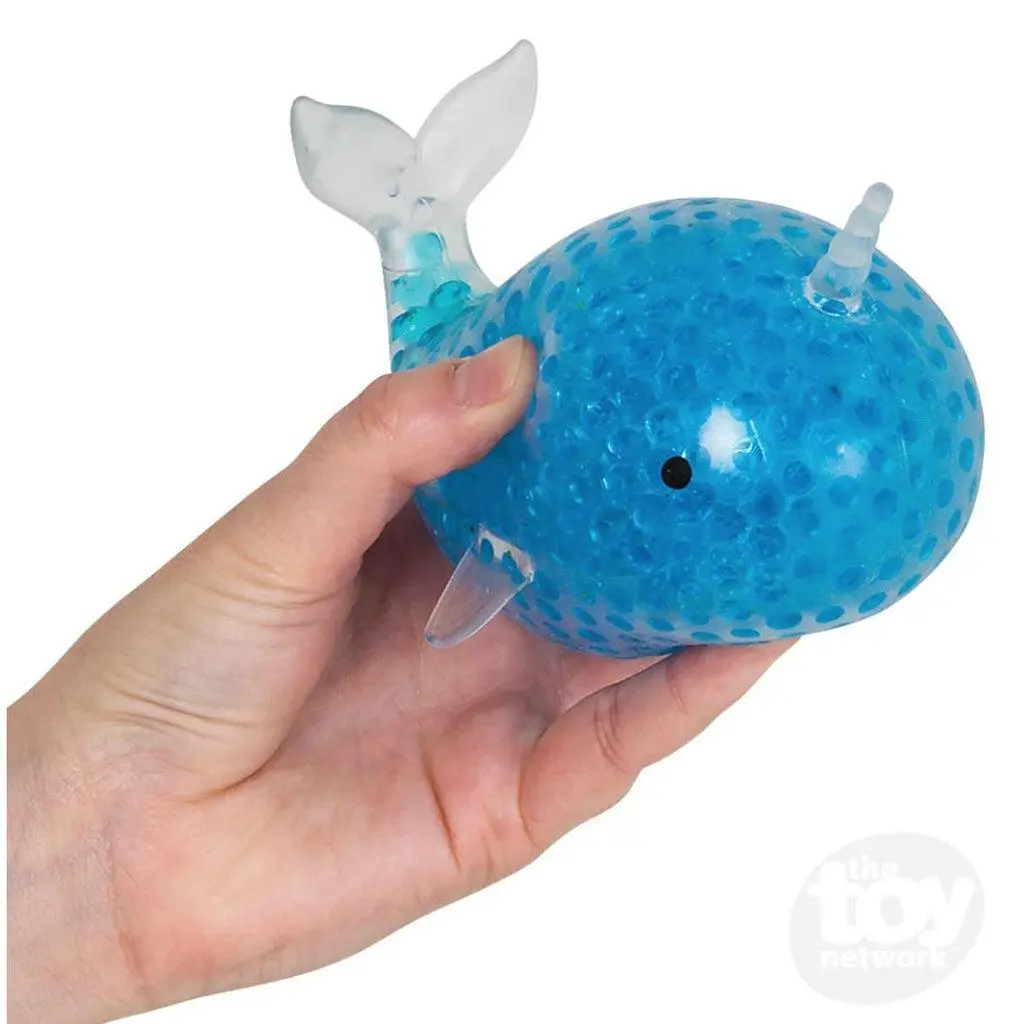 Squeezy Bead Light-Up Narwhal 1