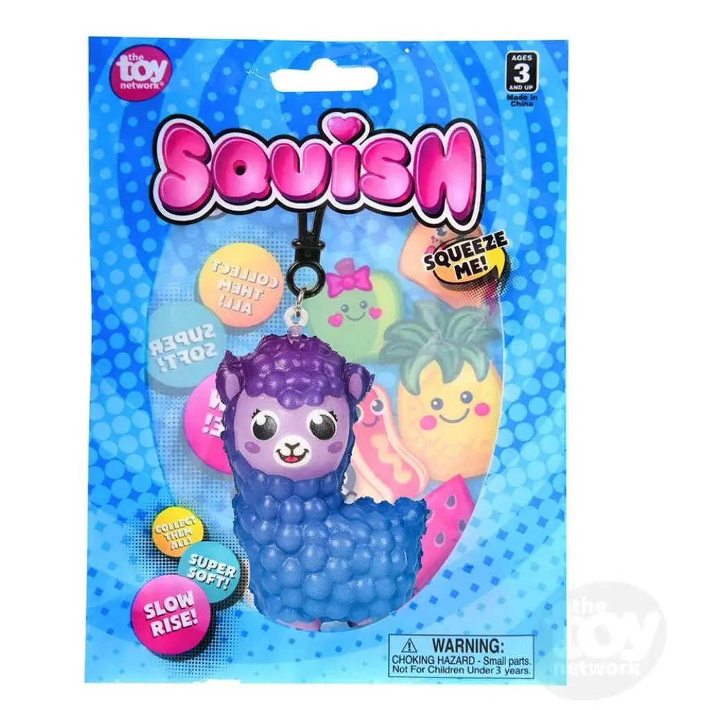 Squish Alpaca Backpack Clip 1