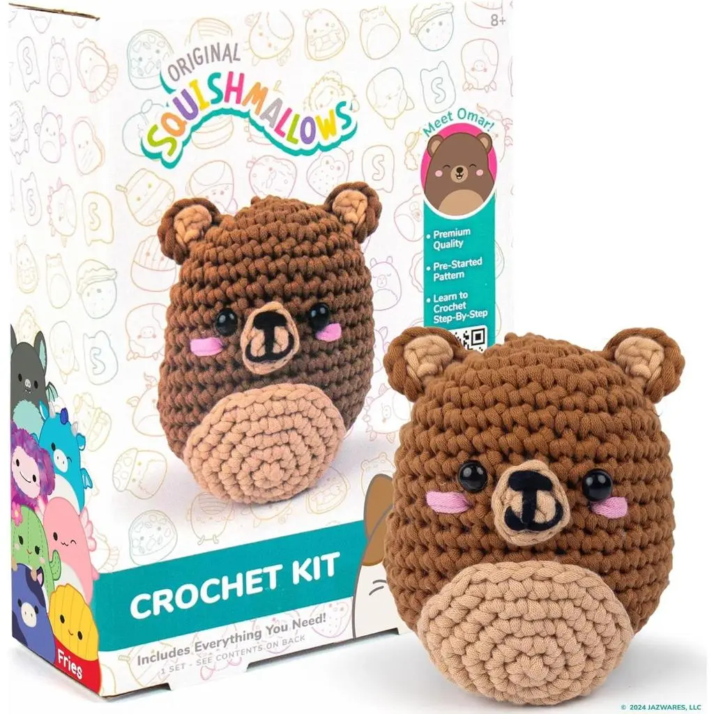 Squishmallow Crochet Kit - Omar 1
