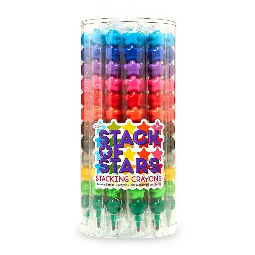 Stack Of Stars Stacking Crayons 1