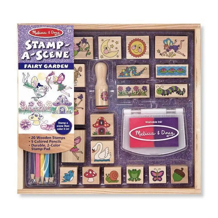 Stamp-A-Scene-Fairy Garden 1