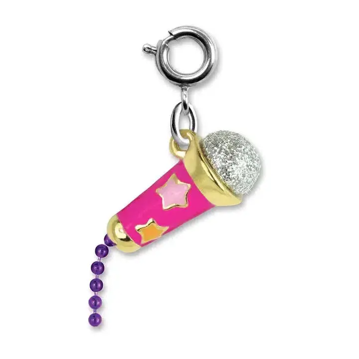 Star Microphone Charm 1