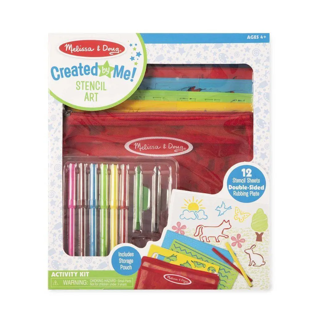 Stencil Art Activity Set 1