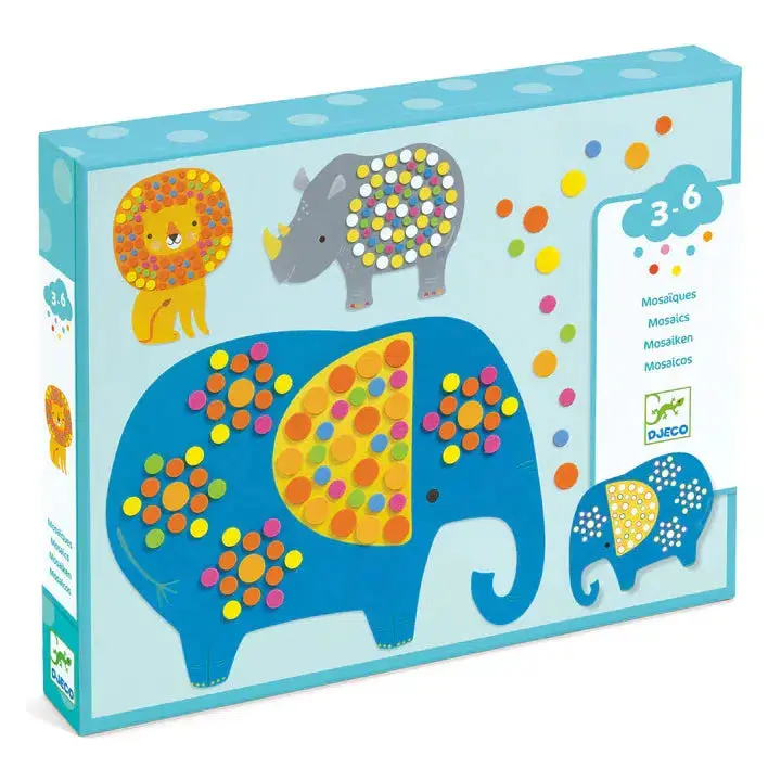 Sticker Mosaic Soft Jungle 1