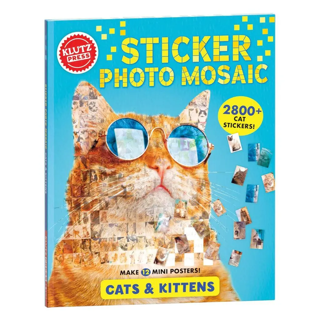 Sticker Photo Mosaic: Cats & Kittens 1