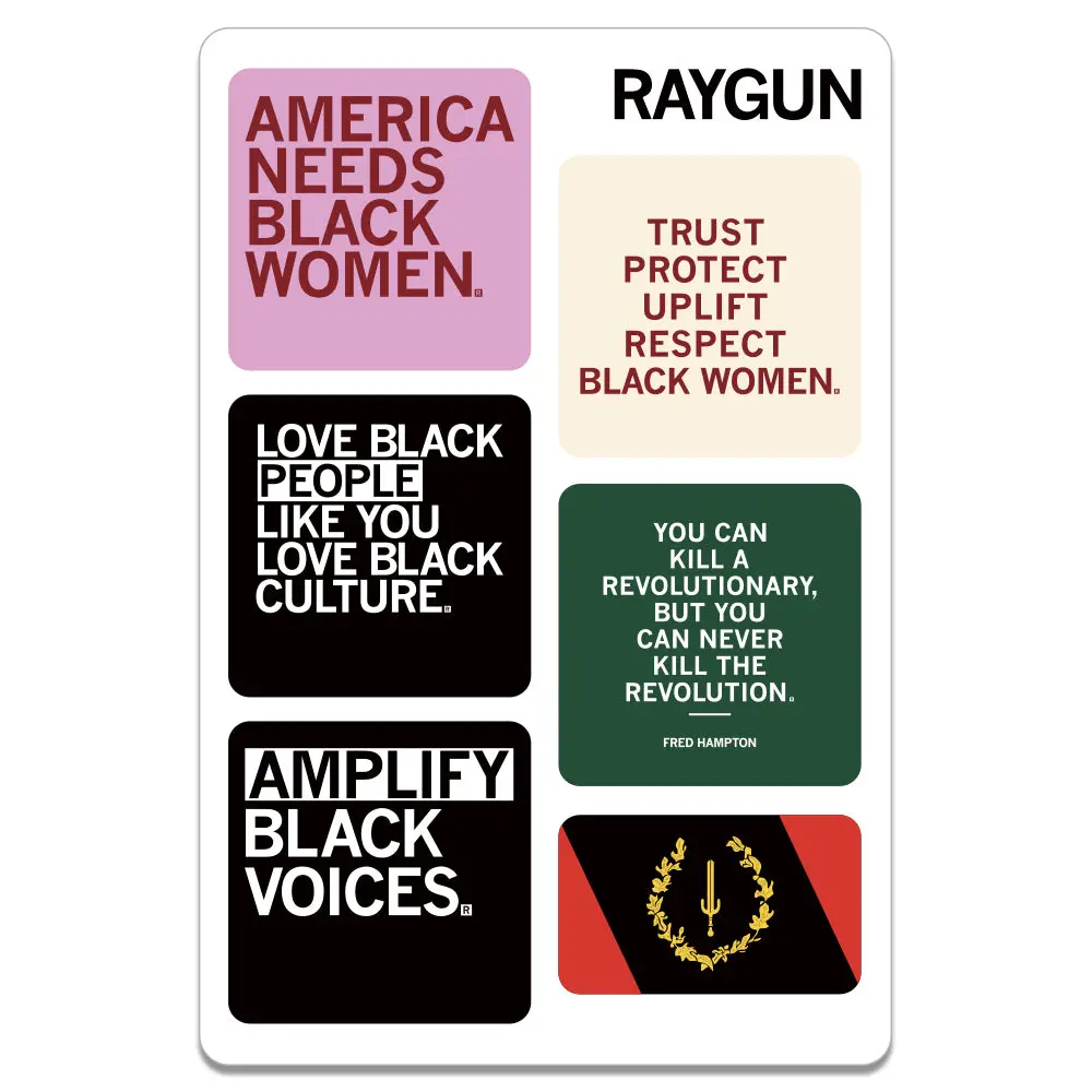 Black History Month Sticker Sheet 1