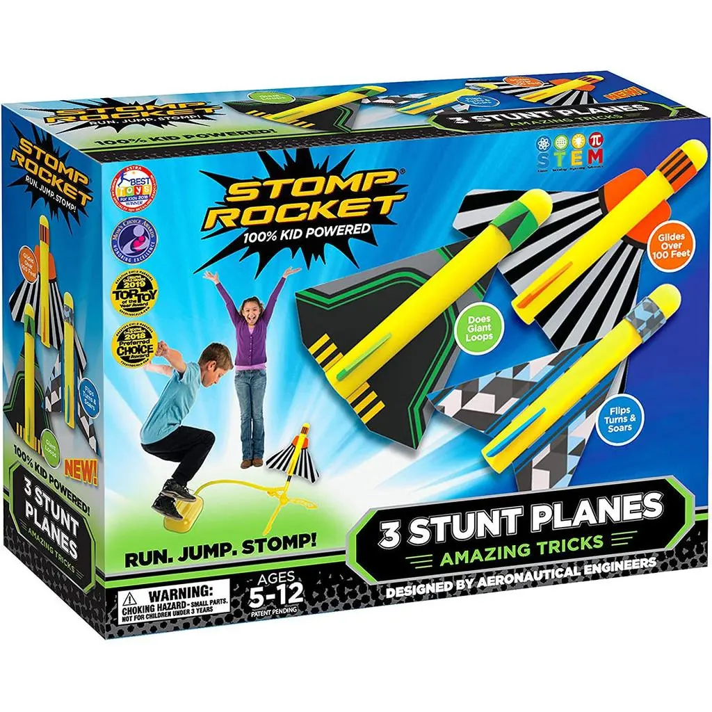 Stomp Rocket Stunt Planes 1