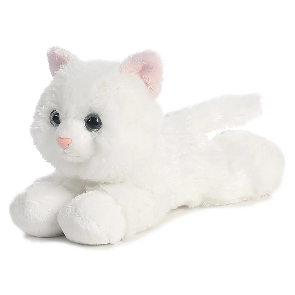 Sugar Too The White Cat - Mini Flopsies 1