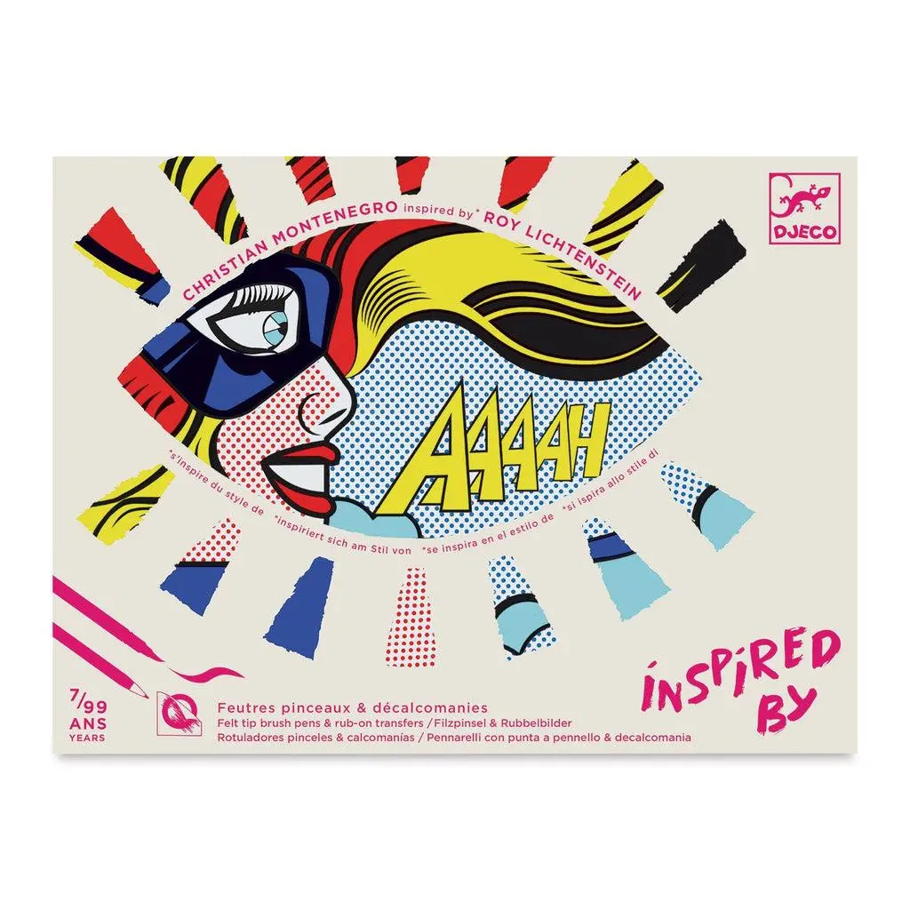 Superheroes Rub-On Transfers 1