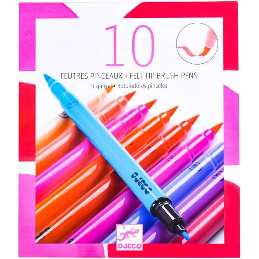 Sweet - 10 Felt Brushes 1