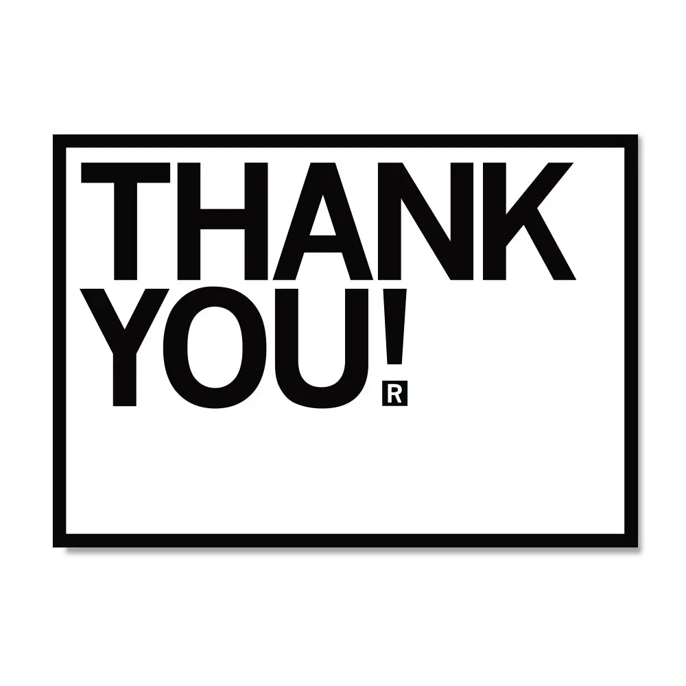 Thank You! Postcard 1