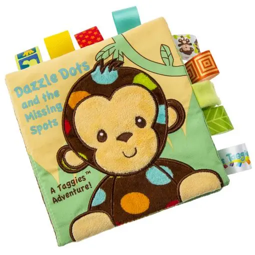 Taggies Dazzle Dots Monkey Soft Book 1
