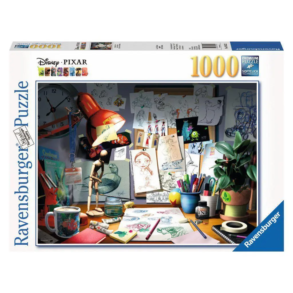 The Artist's Desk 1000Pc 1