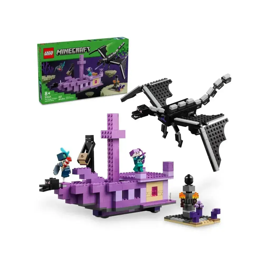 The Ender Dragon And End Ship 2
