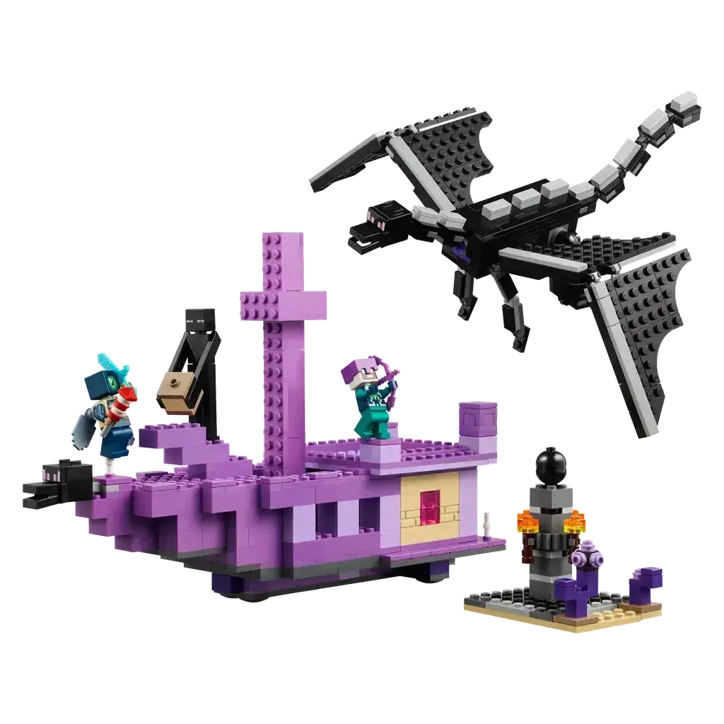 The Ender Dragon And End Ship 1