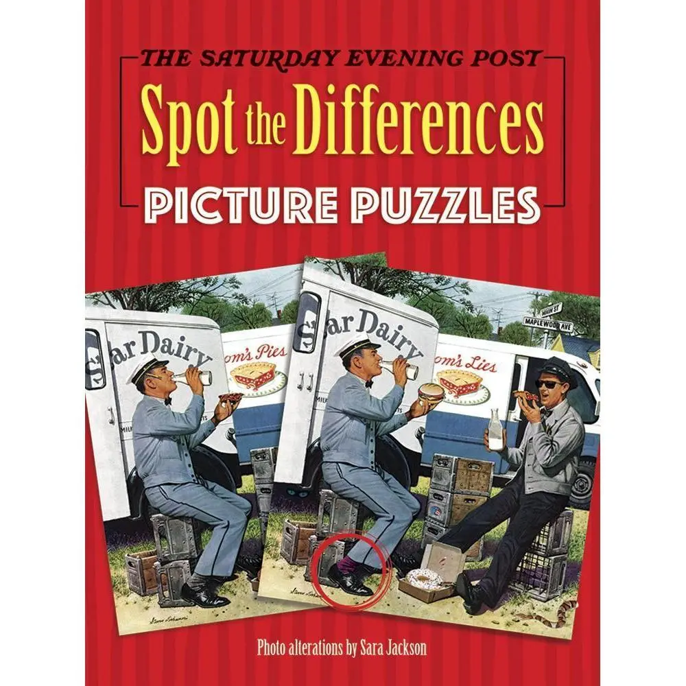 The Saturday Evening Post Spot The Differences Picture Puzzles 1
