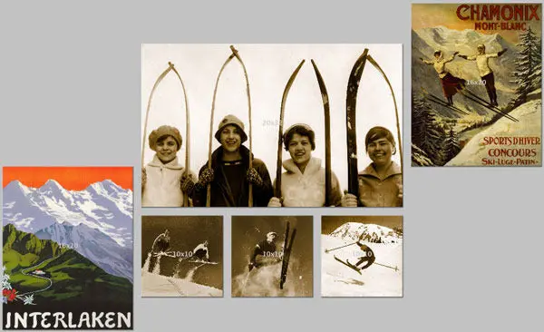 Vintage Ski Photo - The Stairclimber 1